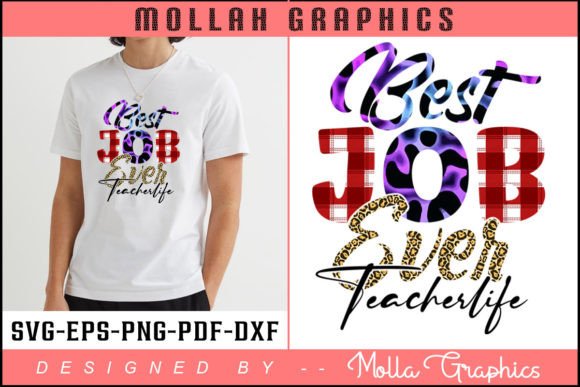 Best Job Ever Teacher Graphics & Print Templates
