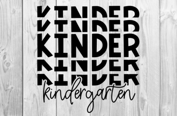 Kindergarten Svg: Graphics for T-Shirt Designs