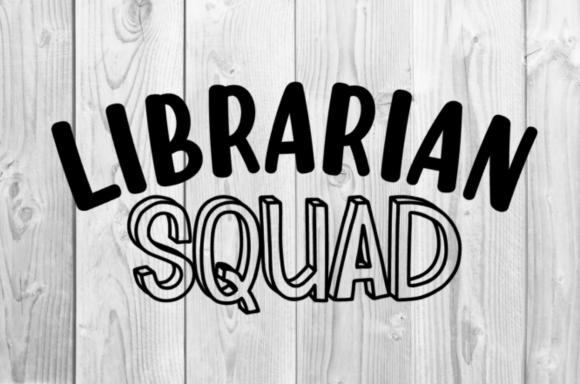 Librarian Squad SVG: Graphics for T-Shirt Designs