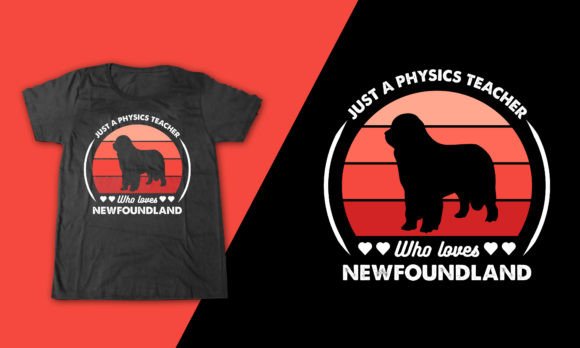 Newfoundland T-shirt for Physics Teacher Graphics