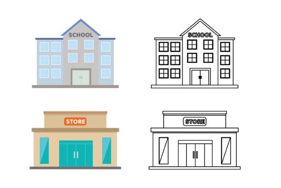 School Store Fill Bundle: Graphics & Icons Review