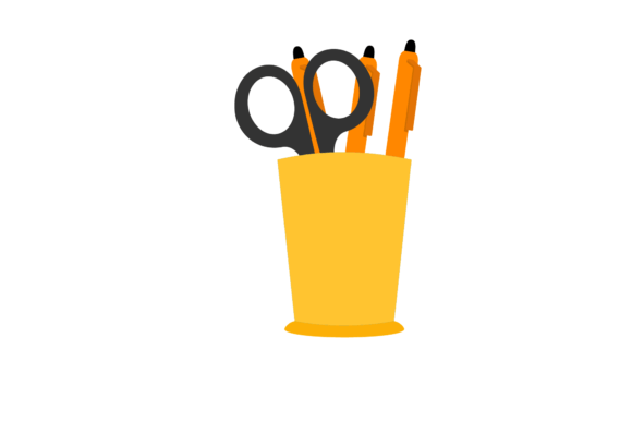 School Tools Icon Vector: Modern Graphics & Icons