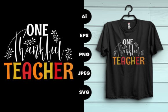 Thankful Teacher Graphics & Print Templates