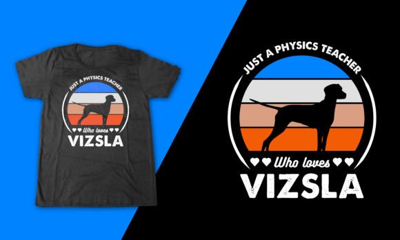 Vizsla Physics Tee: Graphics & T-Shirt Designs